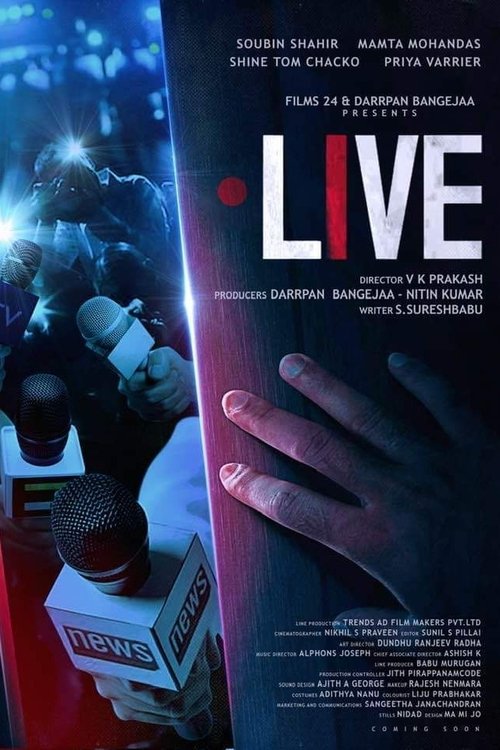 Download Live (2023) Dual Audio [Hindi-Malayalam] Movie 480p | 720p | 1080p | 2160p WEB-DL ESub || FilmyFlix Poster – Filmy Flix