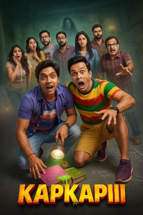Download Kapkapiii (2025) Hindi Movie 480p | 720p | 1080p HDTS HC-ESub || FilmyFlix Poster – Filmy Flix